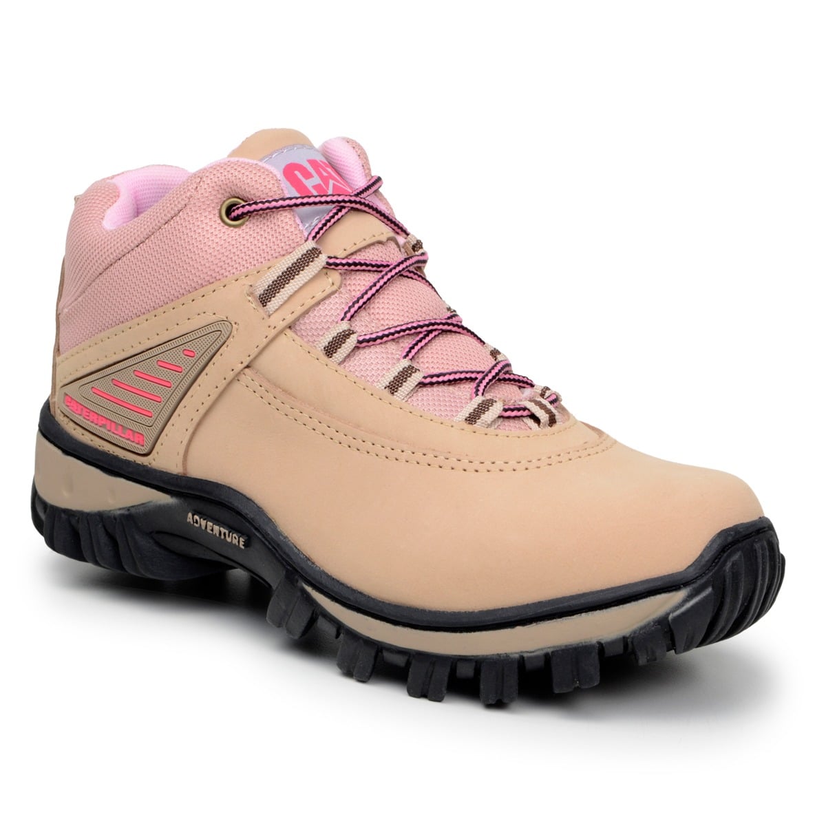 Bota Feminina Adventure Caterpillar (36, Preto)