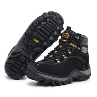 Bota Caterpillar 2113 Preto Nobuck Caterpillar Lançamentos