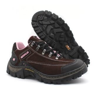 Tênis Caterpillar 2085 Café Rosa Caterpillar Feminino Tênis Caterpillar 2085 Café Rosa Caterpillar Feminino