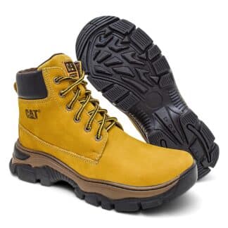 Bota Caterpillar 500 Nobuck Yellow Caterpillar Lançamentos Bota Caterpillar 500 Nobuck Yellow Caterpillar Lançamentos