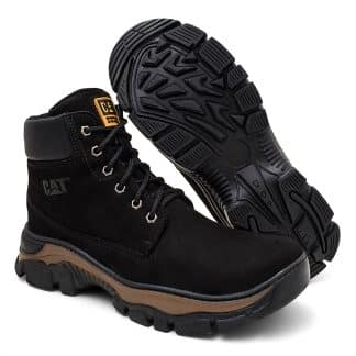 Bota Caterpillar 500 Preta Caterpillar Lançamentos