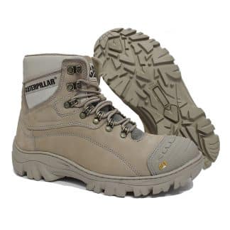 Bota Caterpillar 2888 Nobuck Nude Caterpillar Lançamentos
